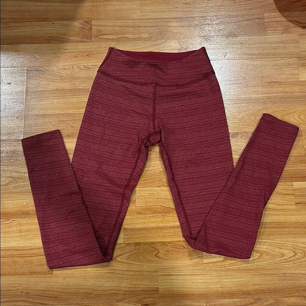 Beyond Yoga Maroon Leggings